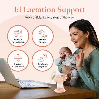 Annabella Double Breast Pump - 18-24mm fit + Free Bra