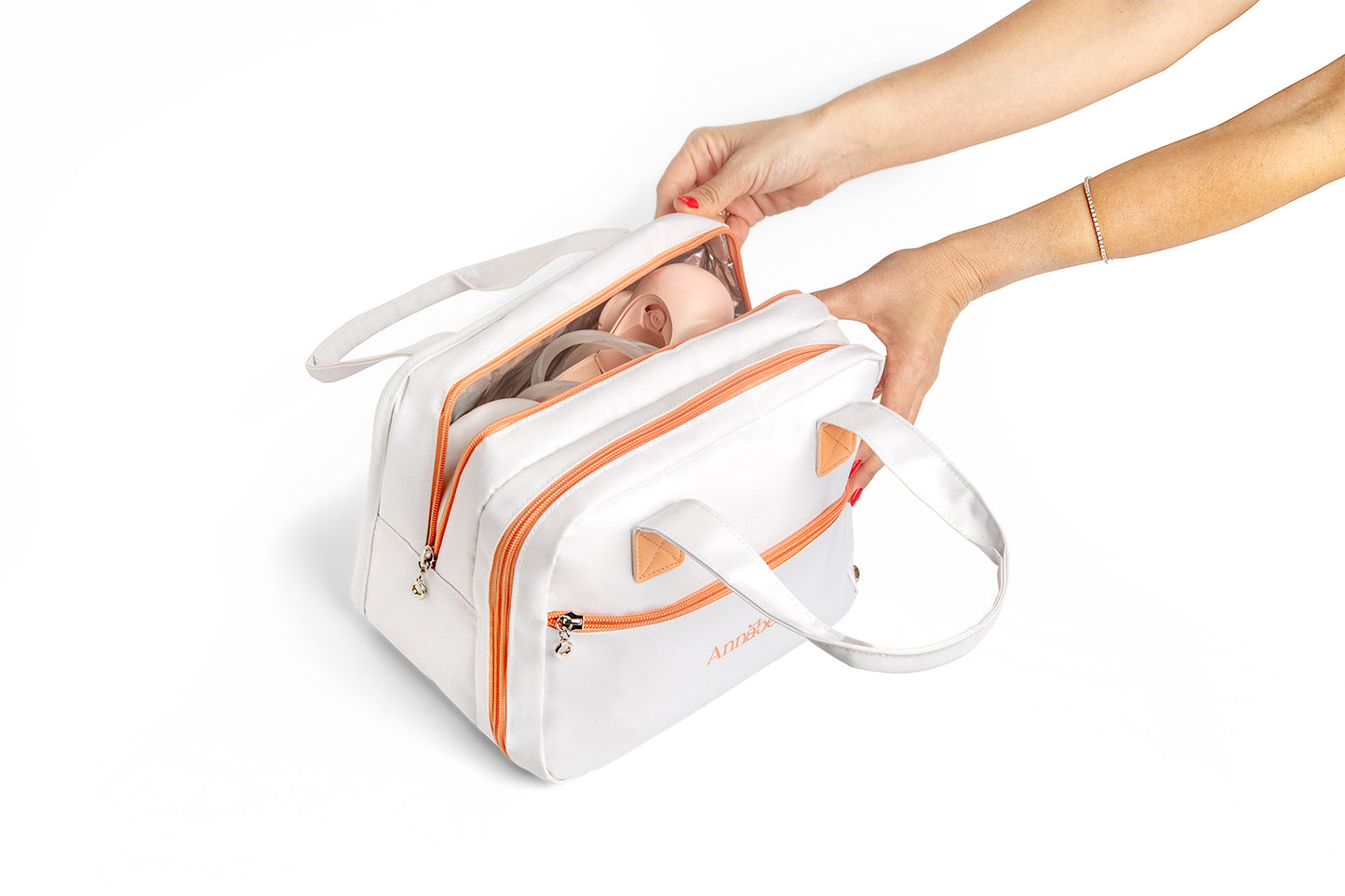 Annabella Single Breast Pump Travel Bag with Coolers