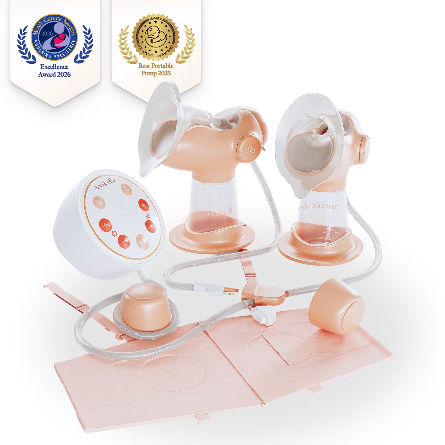 Annabella Double Breast Pump - 18-24mm fit + Free Bra