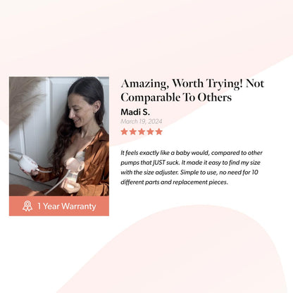 Annabella Single Breast Pump - 18-24mm fit